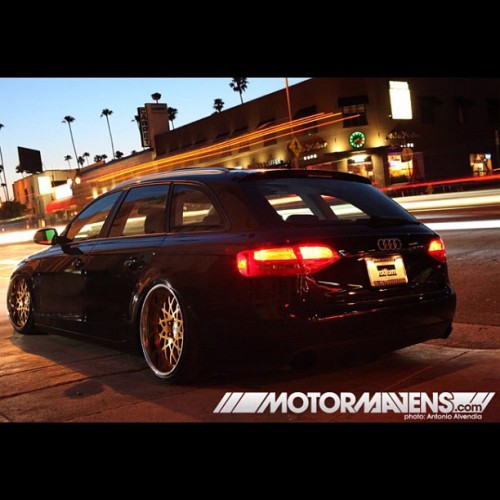 This was photographed on hollywood blvd Rotiform Audi A4 Avant