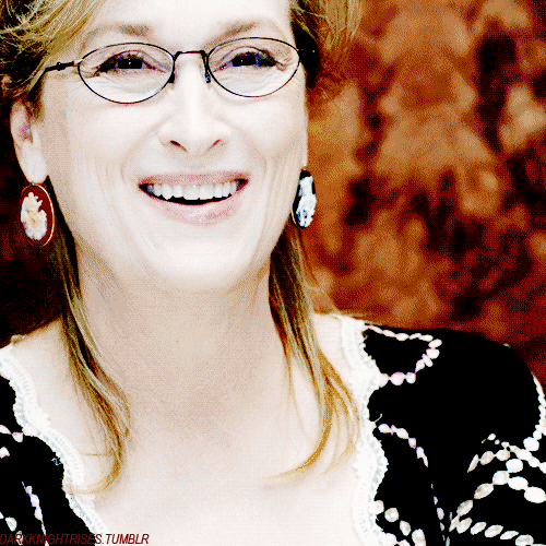  I want to feel my life while I&#8217;m in it. - Meryl Streep, 100 favorite people 