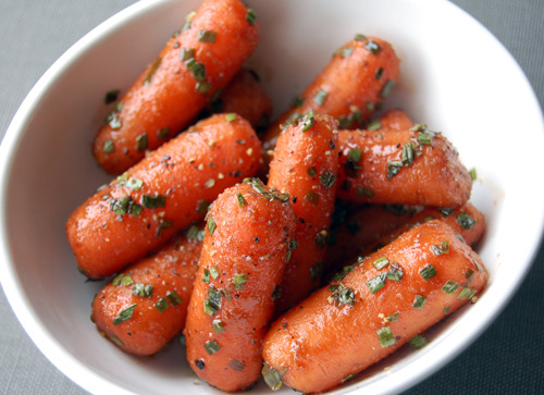 "Balsamic Glazed Carrots"
