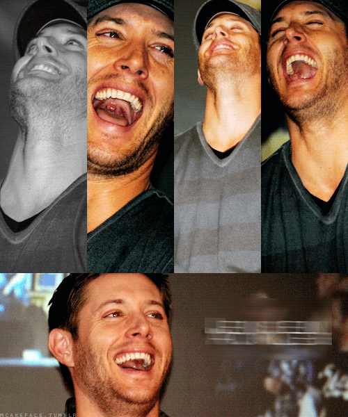 cwhroswell: mcakeface: JIB Convention, 2011. I love when he does this full, proper laugh 