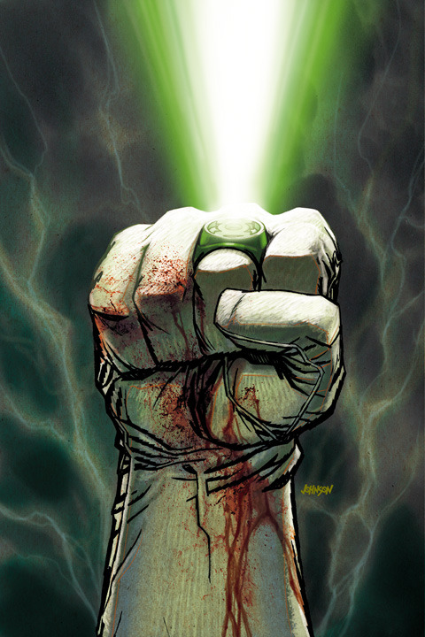 Green Lantern # 1 cover by Ivan Reis 