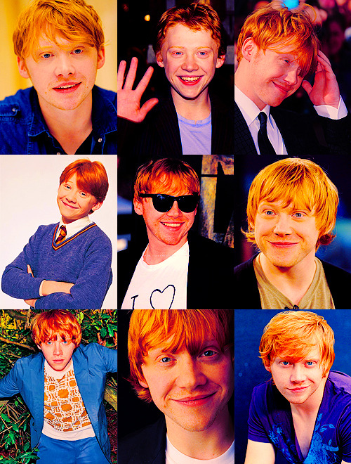 6 9 favorite pictures → Rupert Grint (requested by - reallymakesmewonder) 