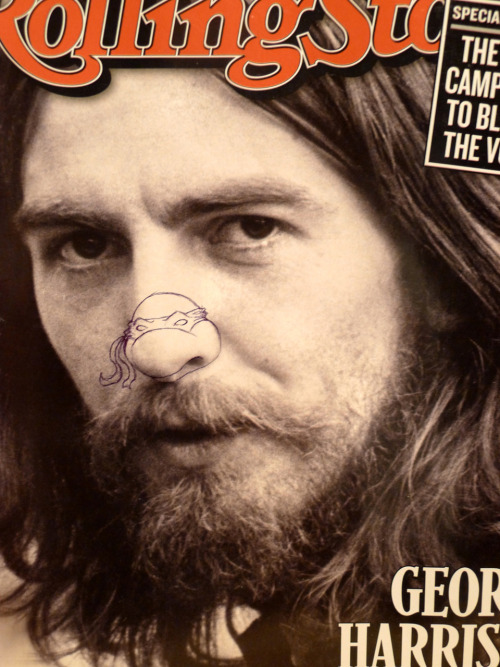 George Harrison Teenage Mutant Ninja Nose