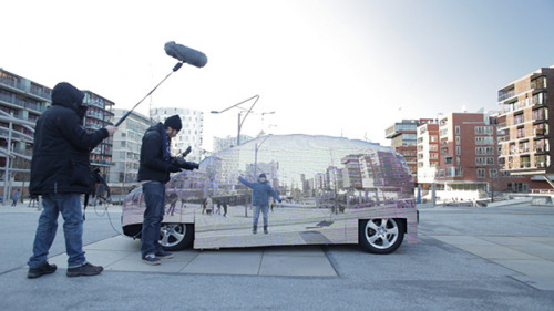 Campanha Genial da Mercedes: Carro Invisível