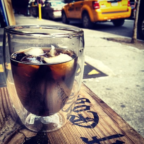 Cold brew. (Taken with instagram) 